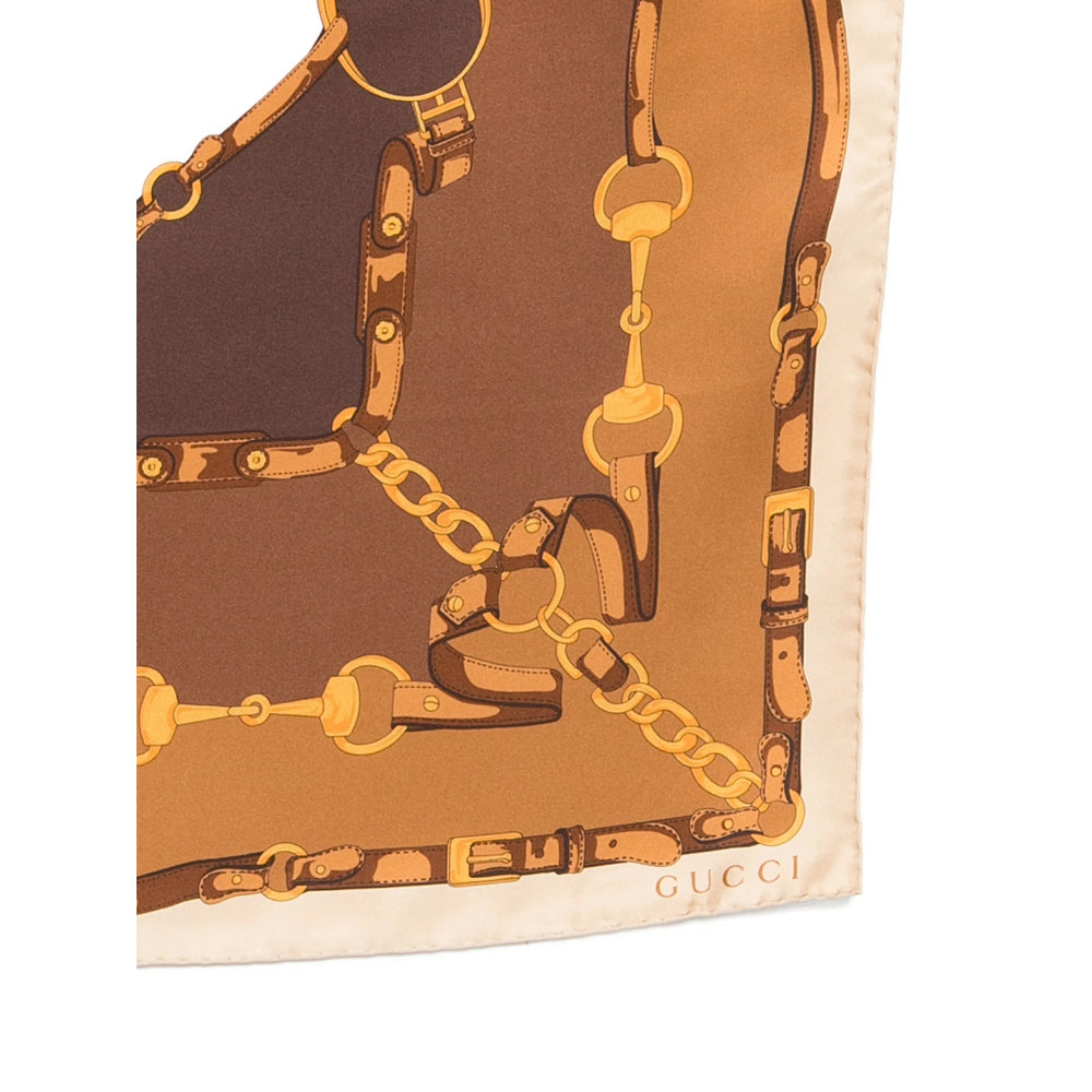 Gucci Brown Scarves Women