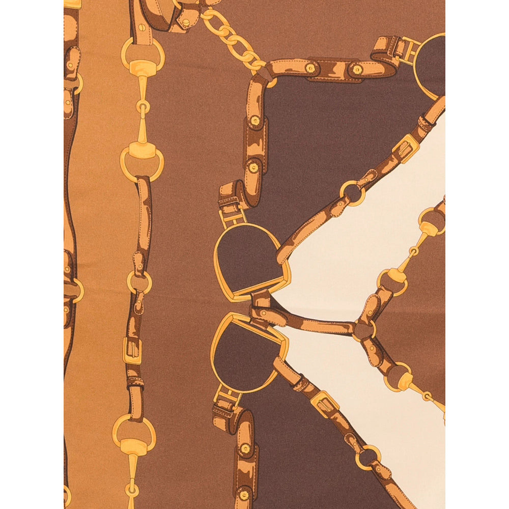 Gucci Brown Scarves Women