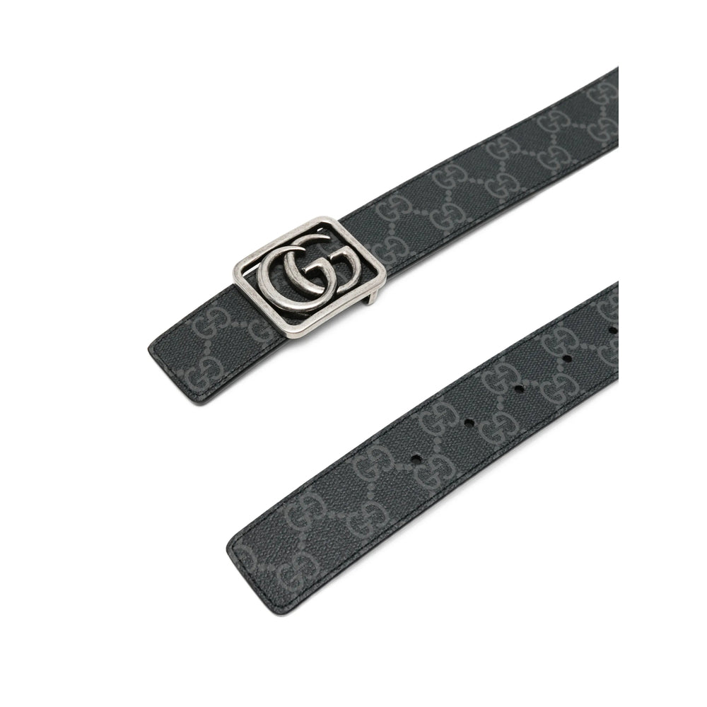 Gucci Black Belts Men