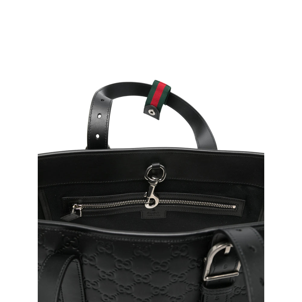 Gucci Black Tote Bags Men
