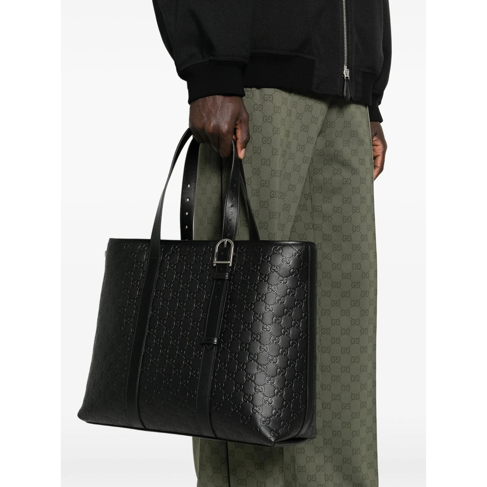 Gucci Black Tote Bags Men