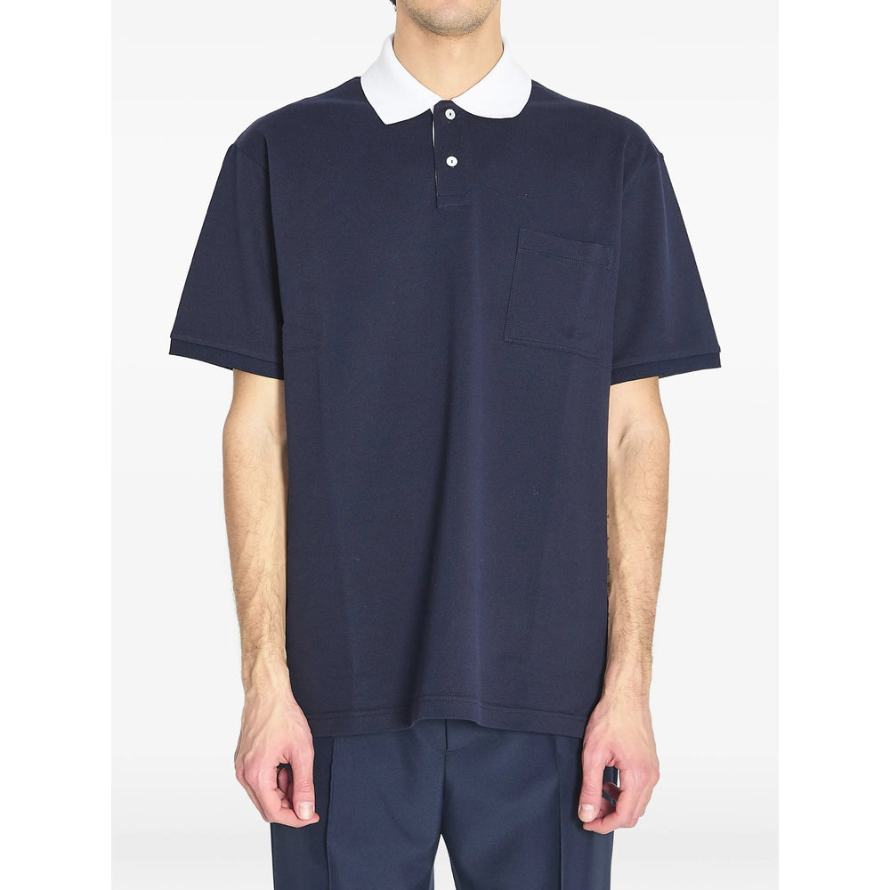 Gucci Blue Polo Shirts Men