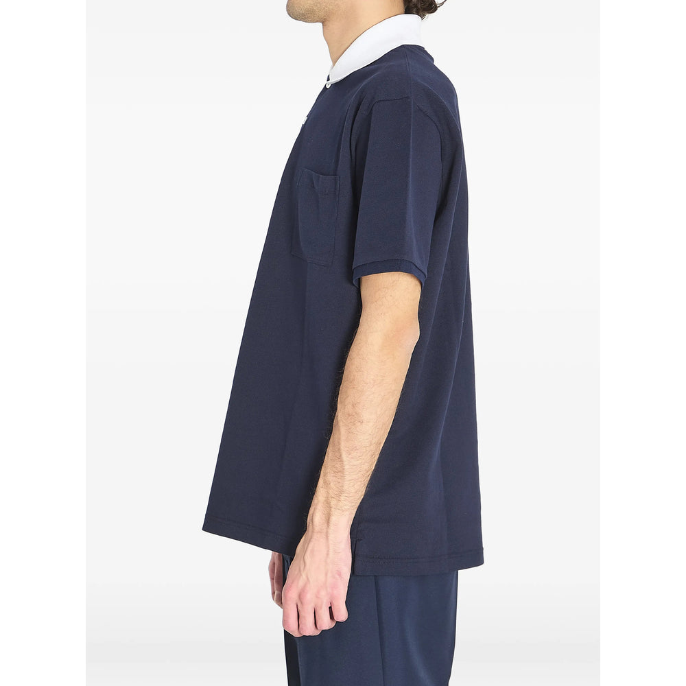 Gucci Blue Polo Shirts Men