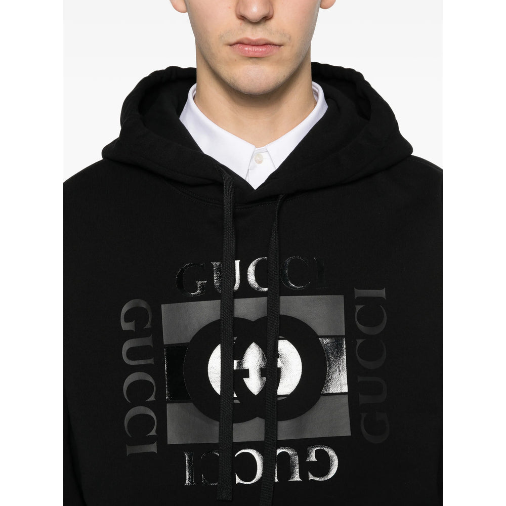 Gucci Black Sweaters & Knitwear - Hoodies Men