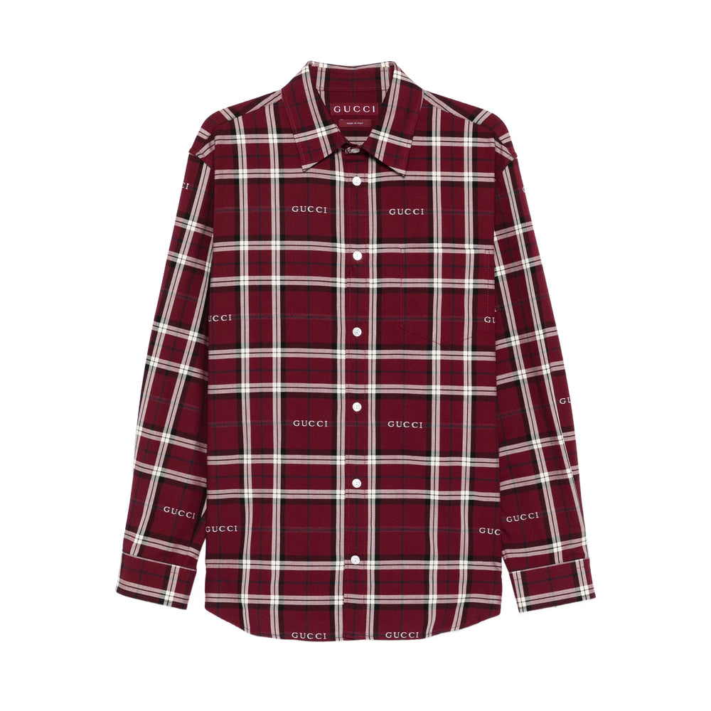 Gucci Red Shirts Men