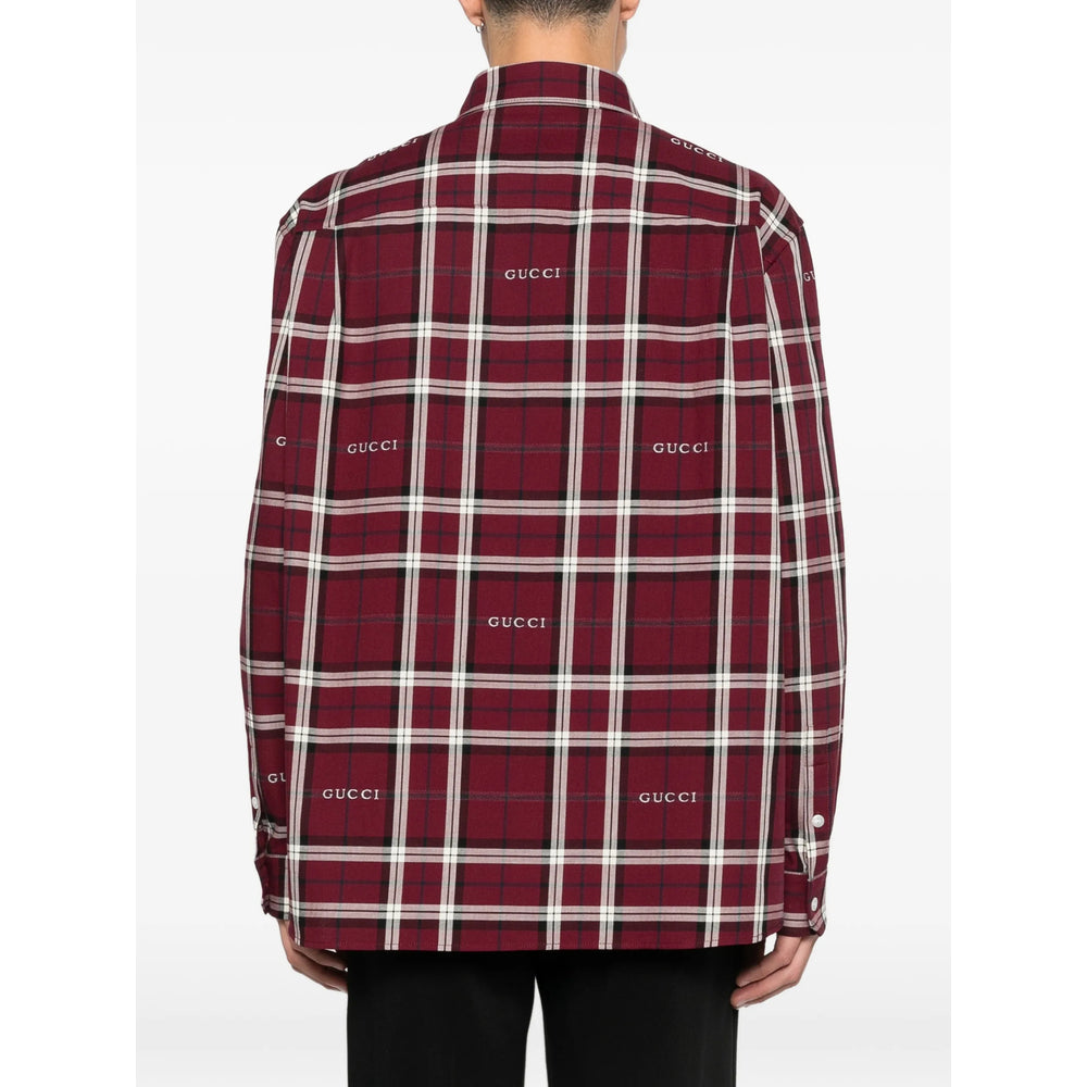 Gucci Red Shirts Men