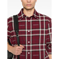 Gucci Red Shirts Men
