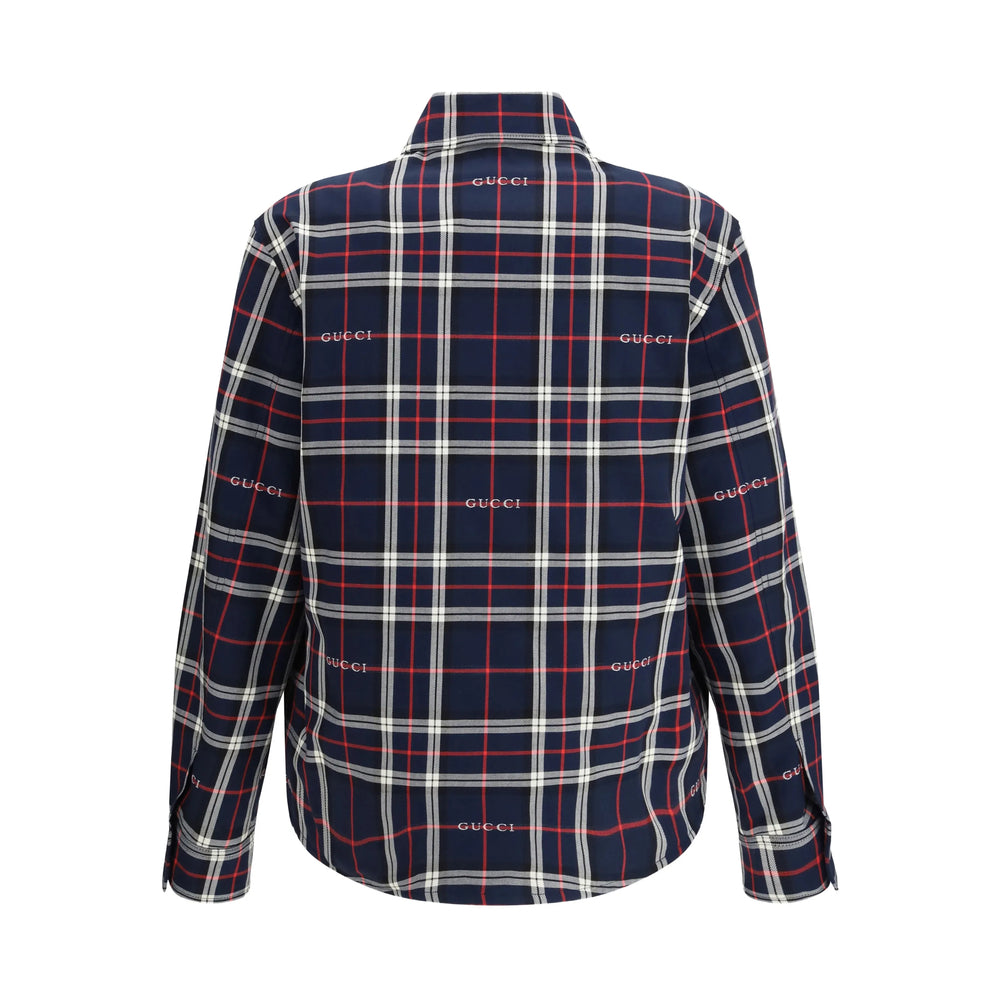 Gucci Blue Jackets - Shirt Jackets Men