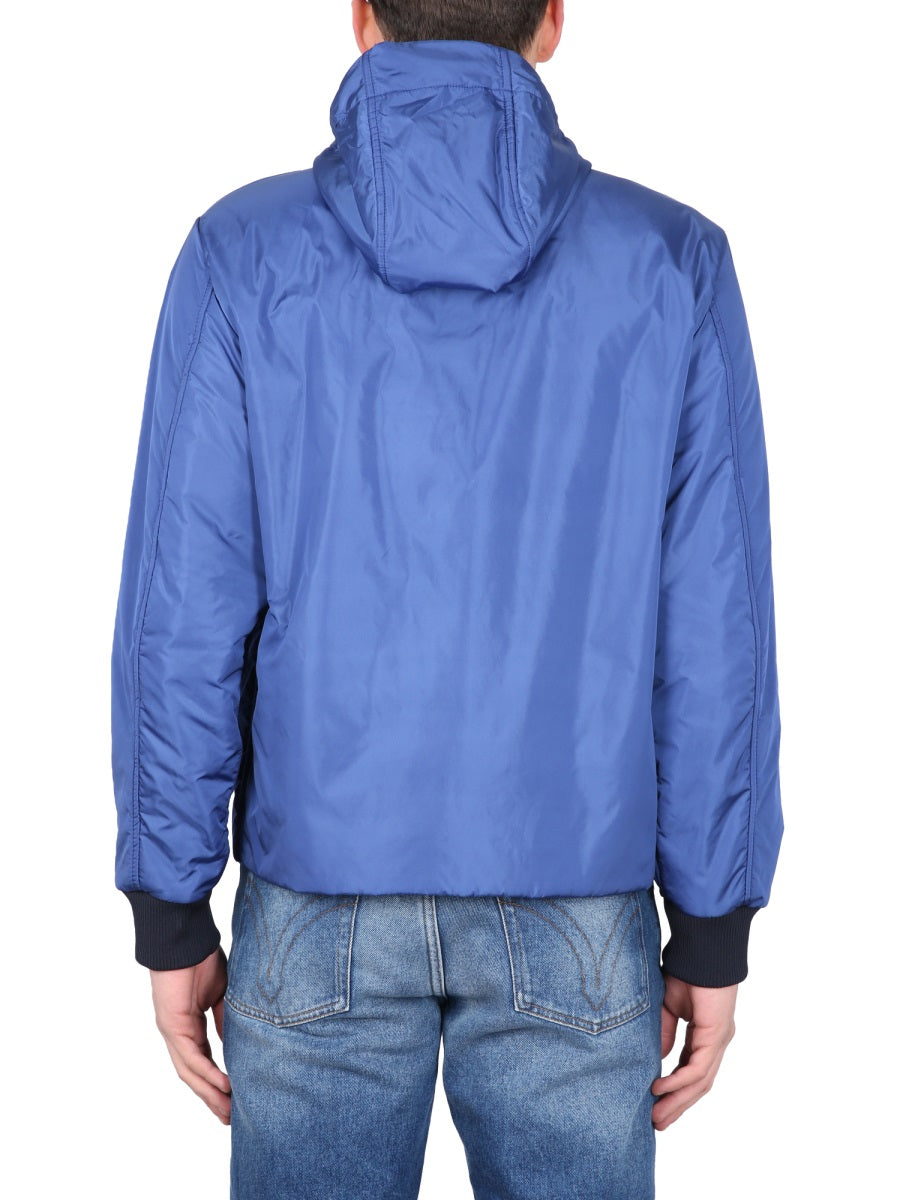 Fay Men Bomber Jacket With Logo