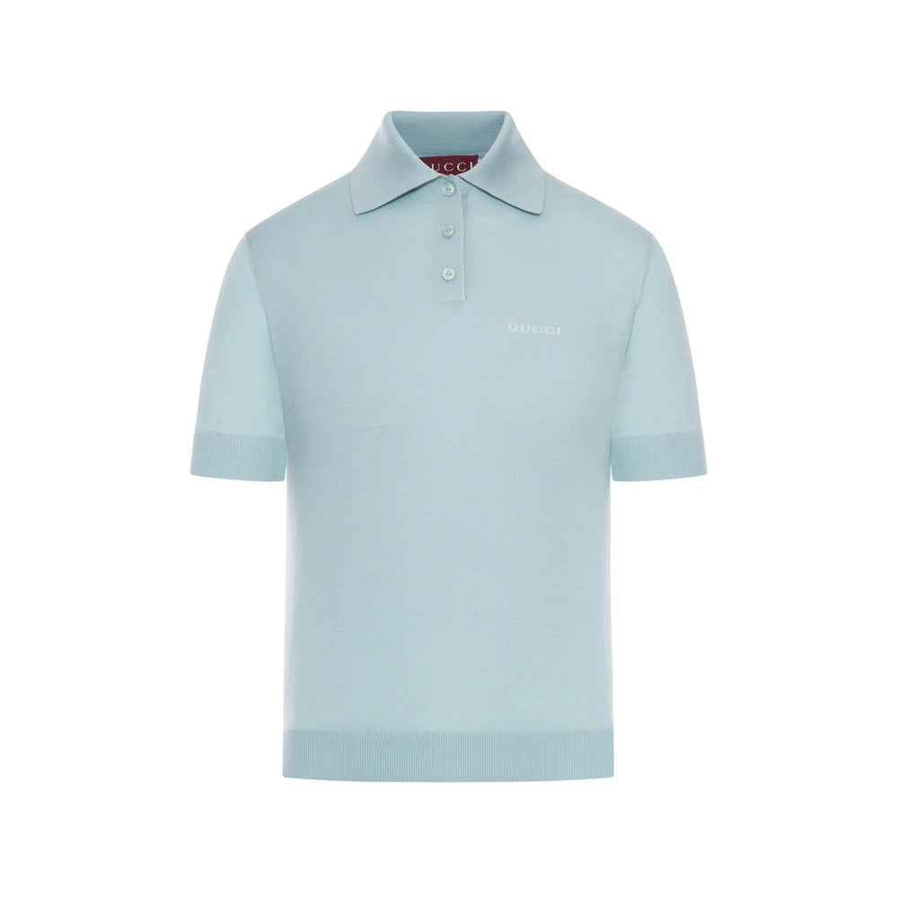 Gucci Gucci Blue Tops - Polo Tops Women
