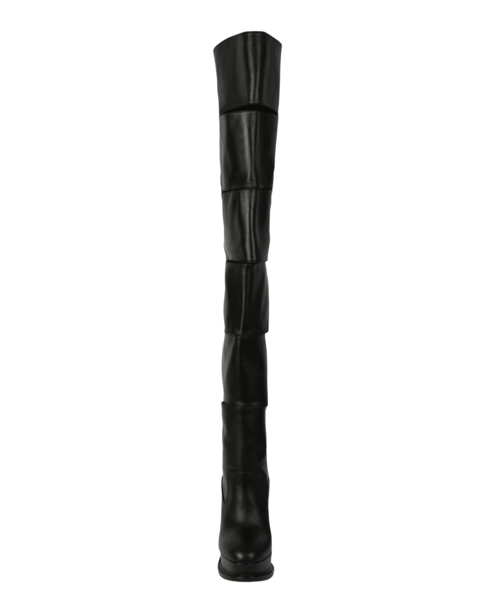 Alexander McQueen Womens Slash Over-The-Knee Boots