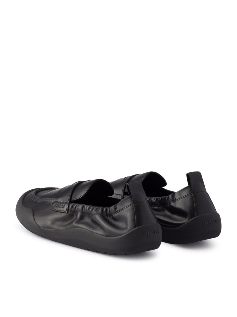 Prada Prada Men Speedrock Leather Loafers