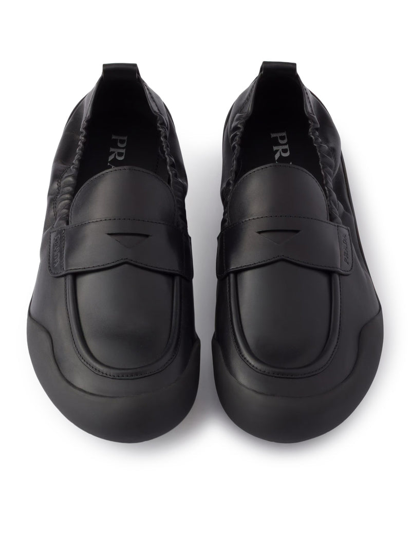 Prada Prada Men Speedrock Leather Loafers