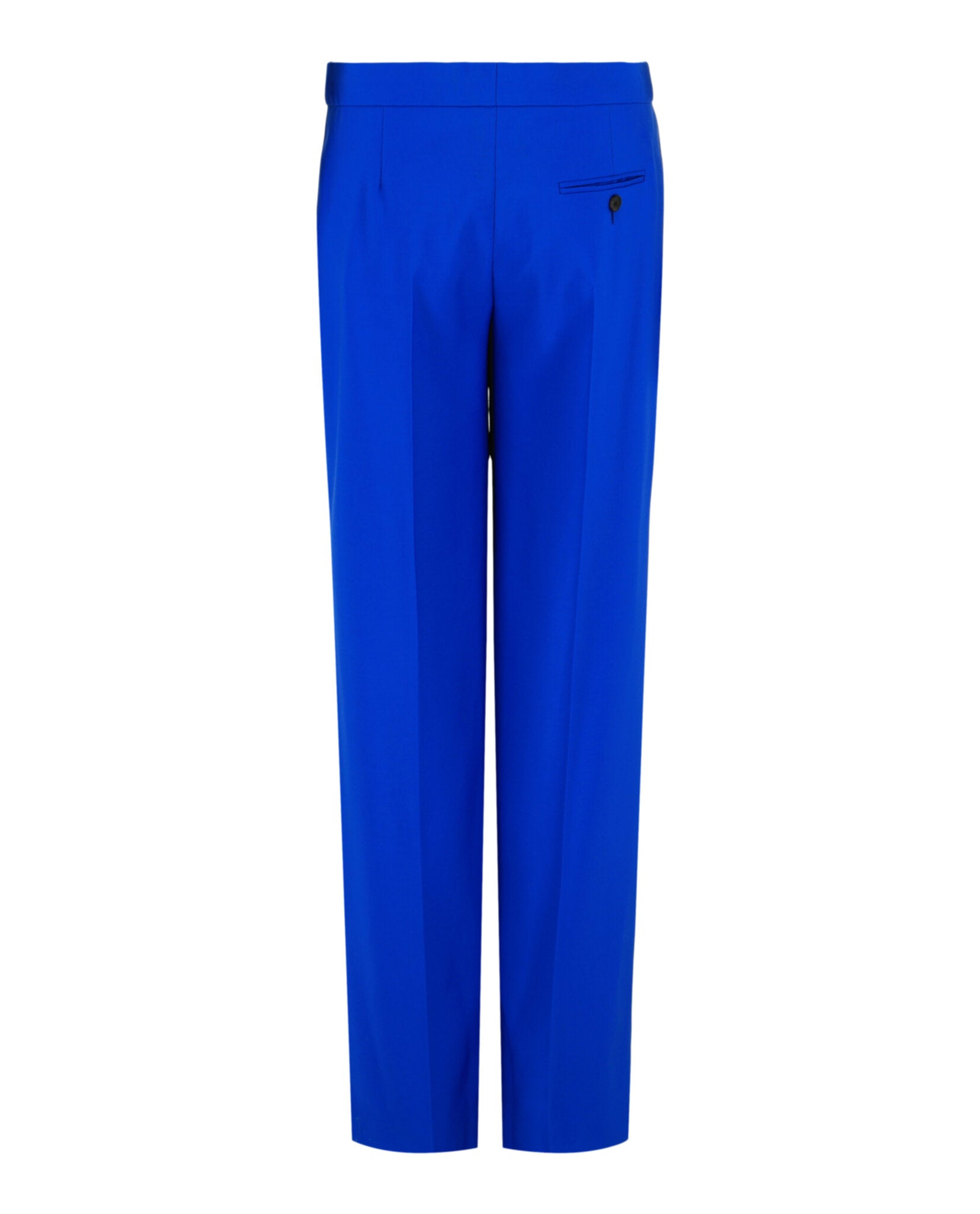 Alexander McQueen Alexander McQueen Womens Wide-Leg Wool Trousers