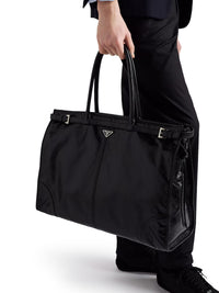 Prada Prada Men Prada Bonnie Leather Shopping Bag