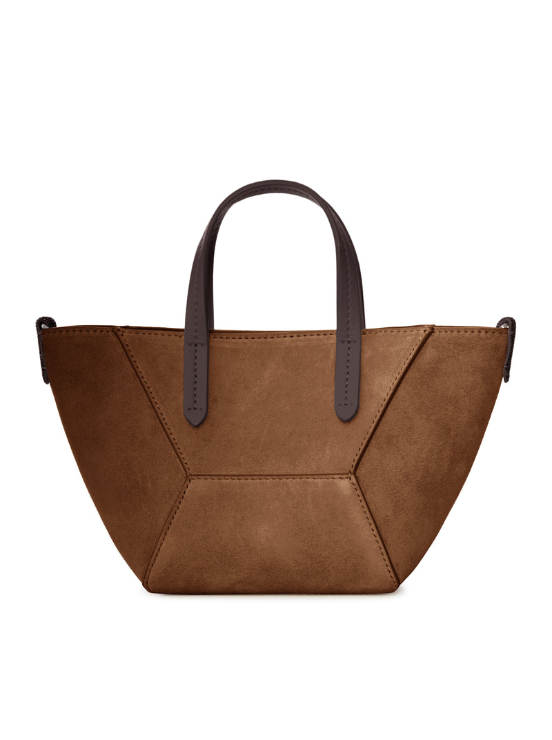 Brunello Cucinelli Brunello Cucinelli Women Mini Suede Bag With Shoulder Strap