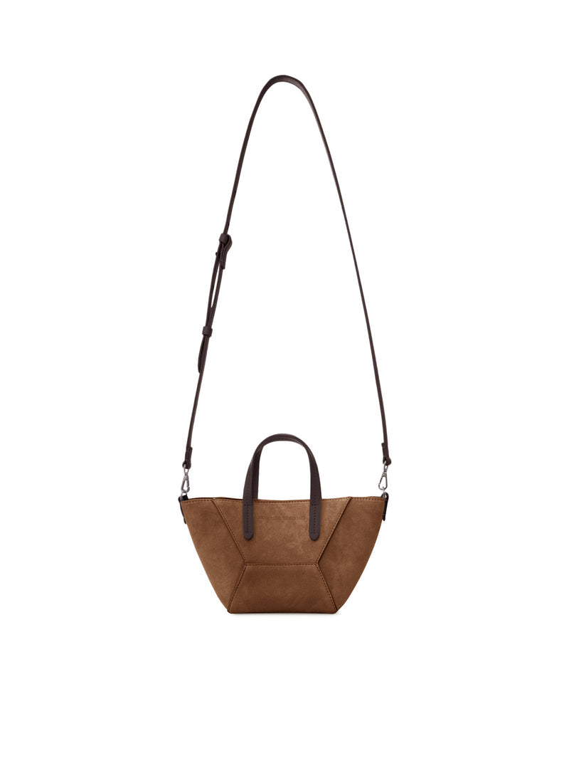 Brunello Cucinelli Brunello Cucinelli Women Mini Suede Bag With Shoulder Strap
