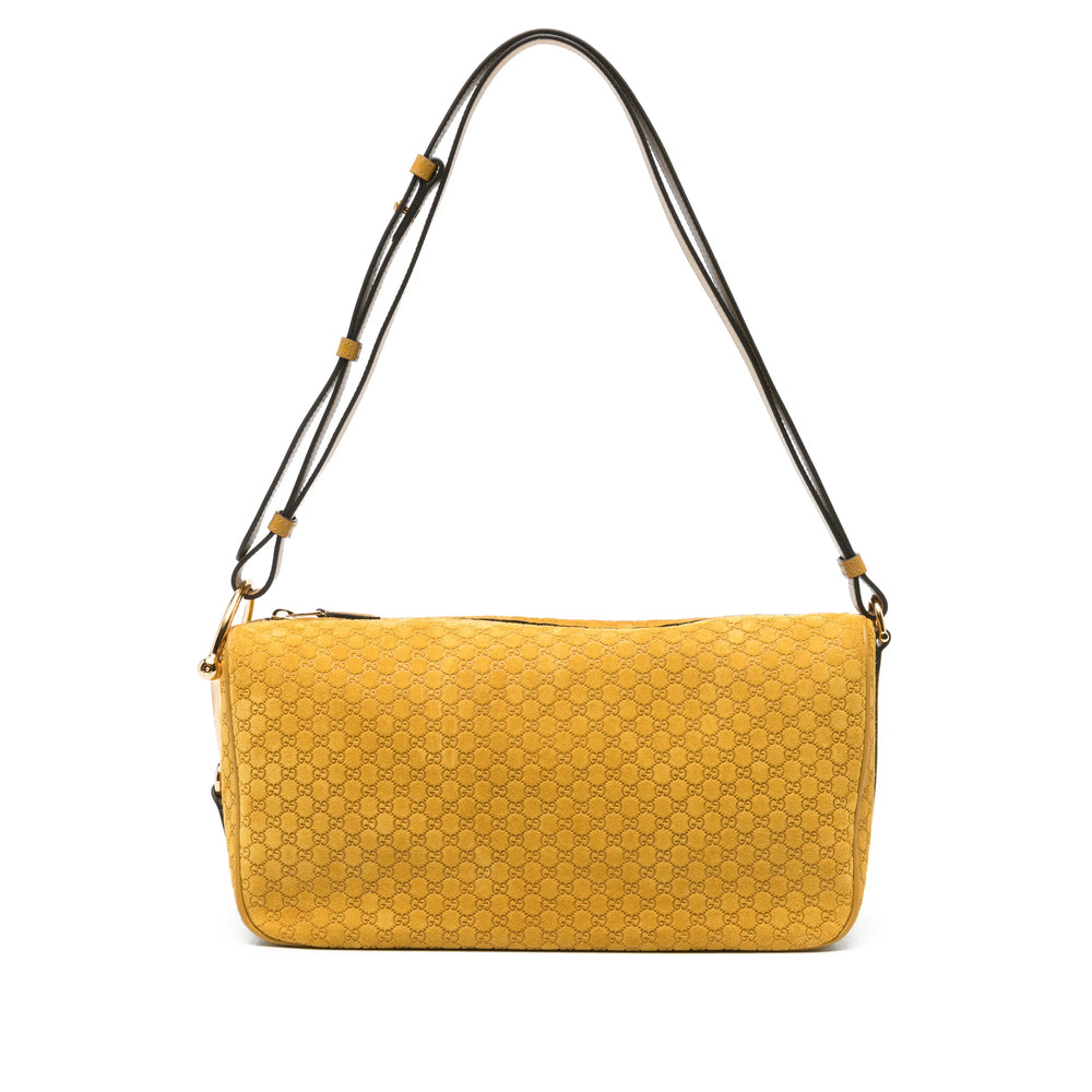 Gucci Yellow Shoulder Bags Women