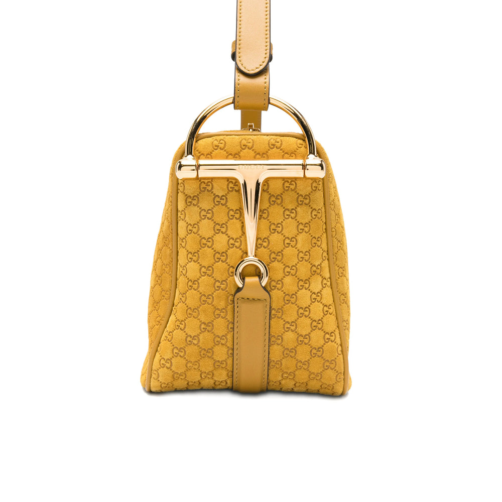 Gucci Yellow Shoulder Bags Women