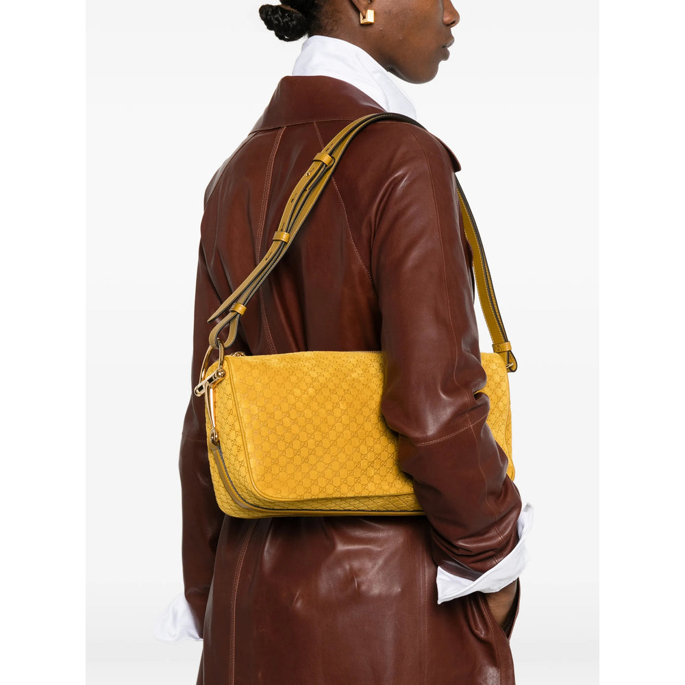 Gucci Yellow Shoulder Bags Women