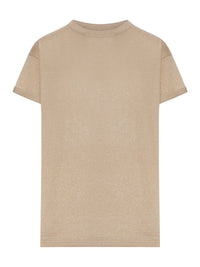 Brunello Cucinelli Women Cashmere And Silk Lurex T-Shirt