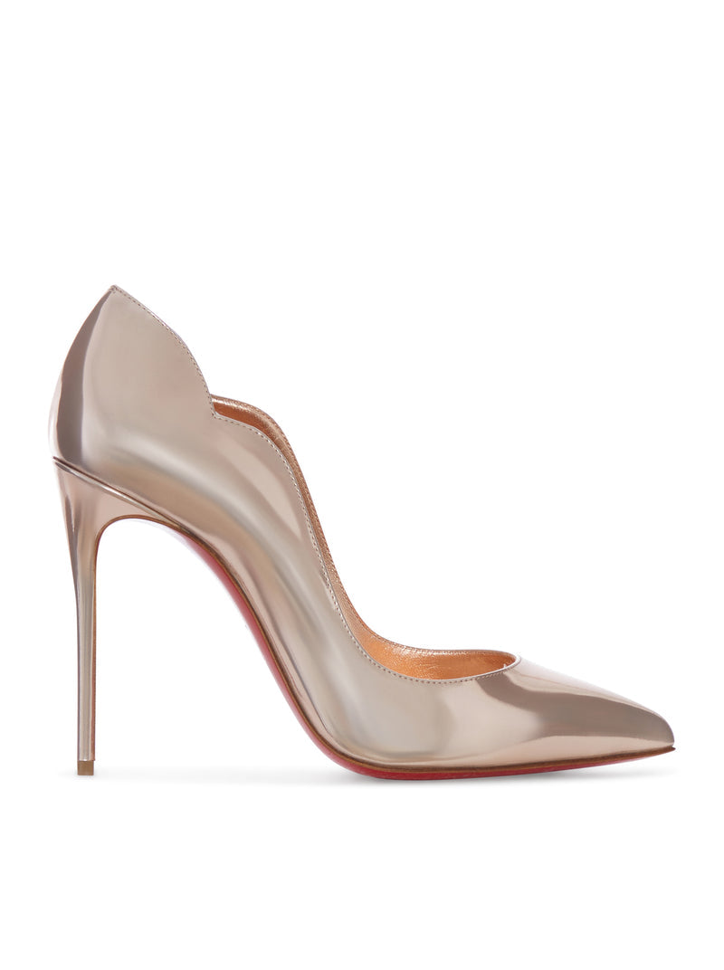 Christian Louboutin Christian Louboutin Women Nude Patent Leather Décolleté With Stiletto Heel