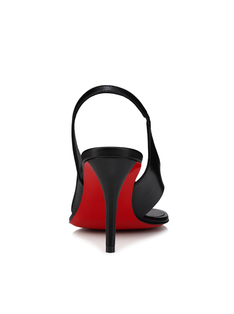 Christian Louboutin Women Miss Z Leather Thong Sandal