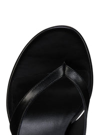 Christian Louboutin Women Miss Z Leather Thong Sandal