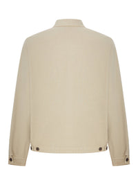 Prada Men Cotton Blouson With Logo