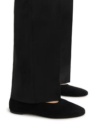 Toteme Toteme Women Black Suede Ballerinas