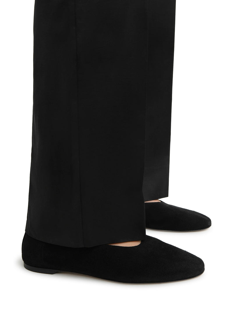 Toteme Toteme Women Black Suede Ballerinas