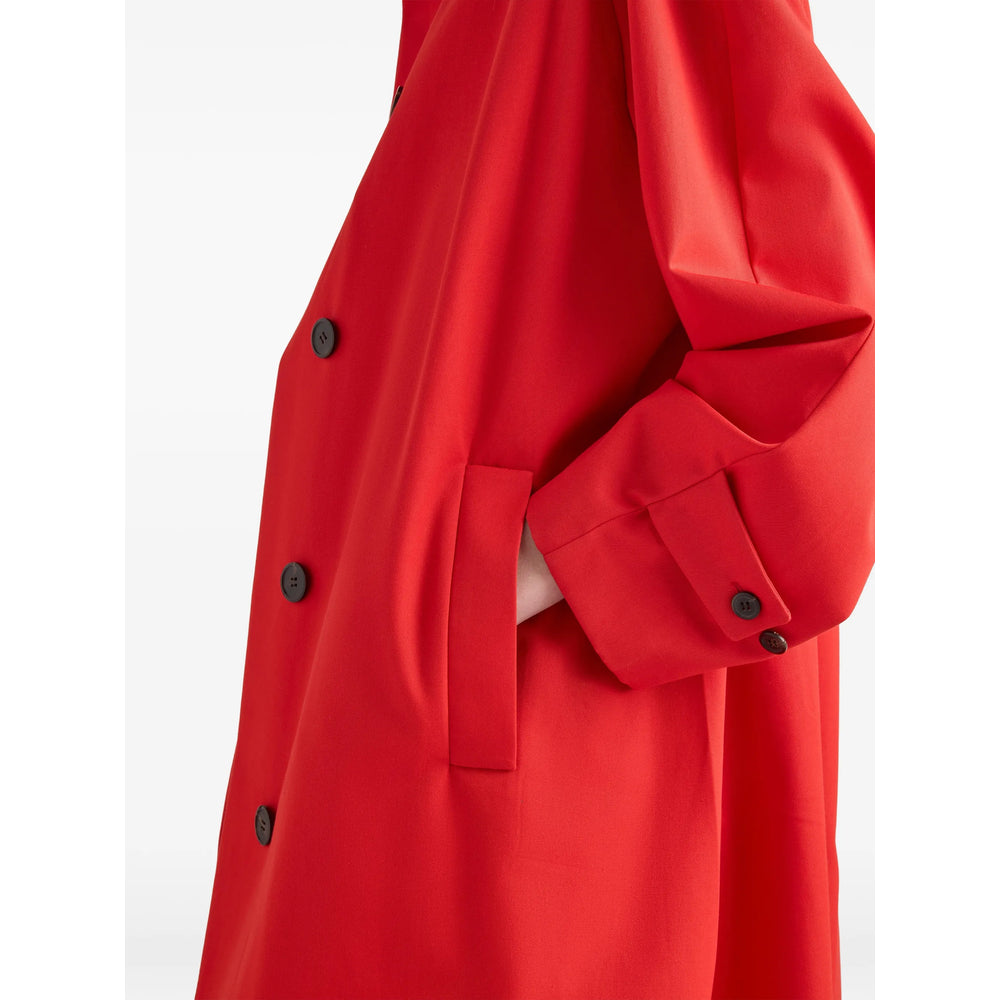 Prada Red Coats - Trench & Raincoats Women