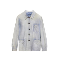 Prada Blue Jackets - Leather Jackets Women