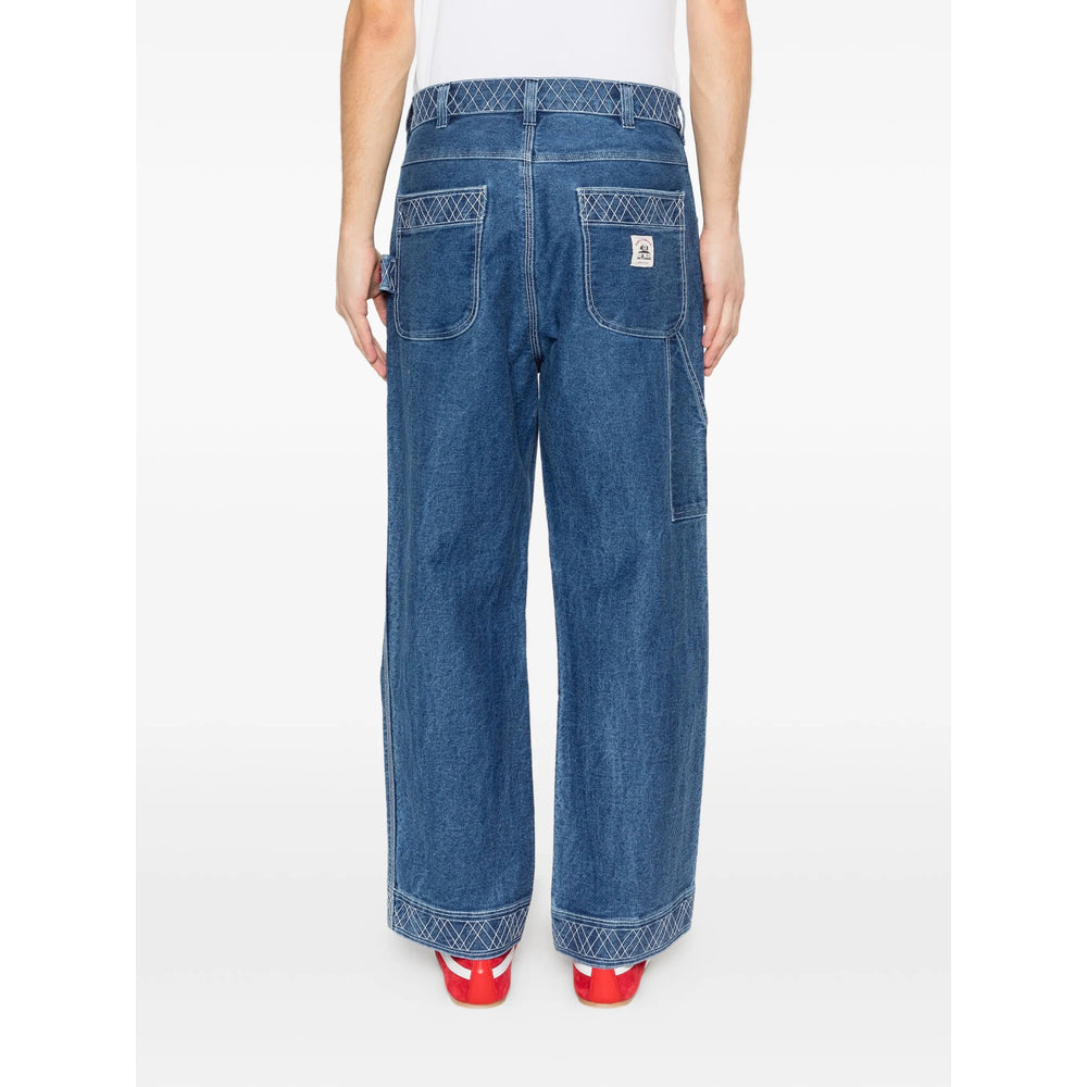 Bode Bode Blue Denim - Regular & Straight-Leg Jeans Men