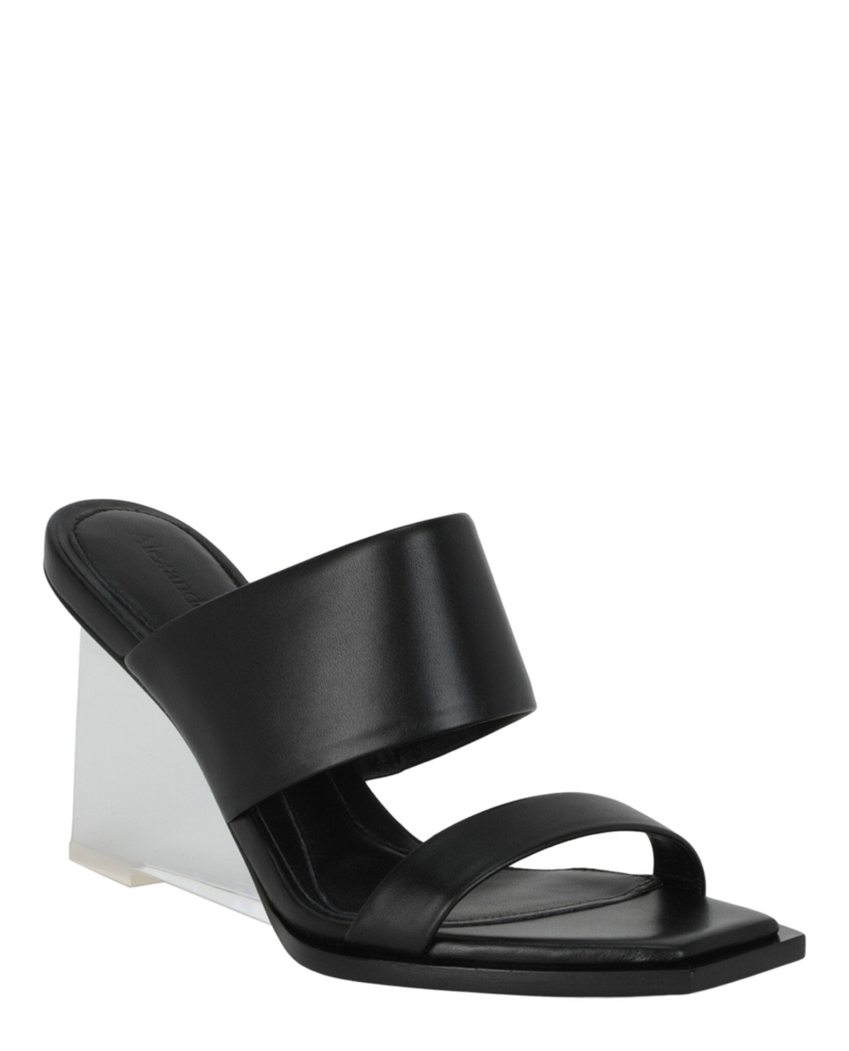 Alexander McQueen Womens Shard Leather Sandals
