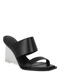 Alexander McQueen Womens Shard Leather Sandals