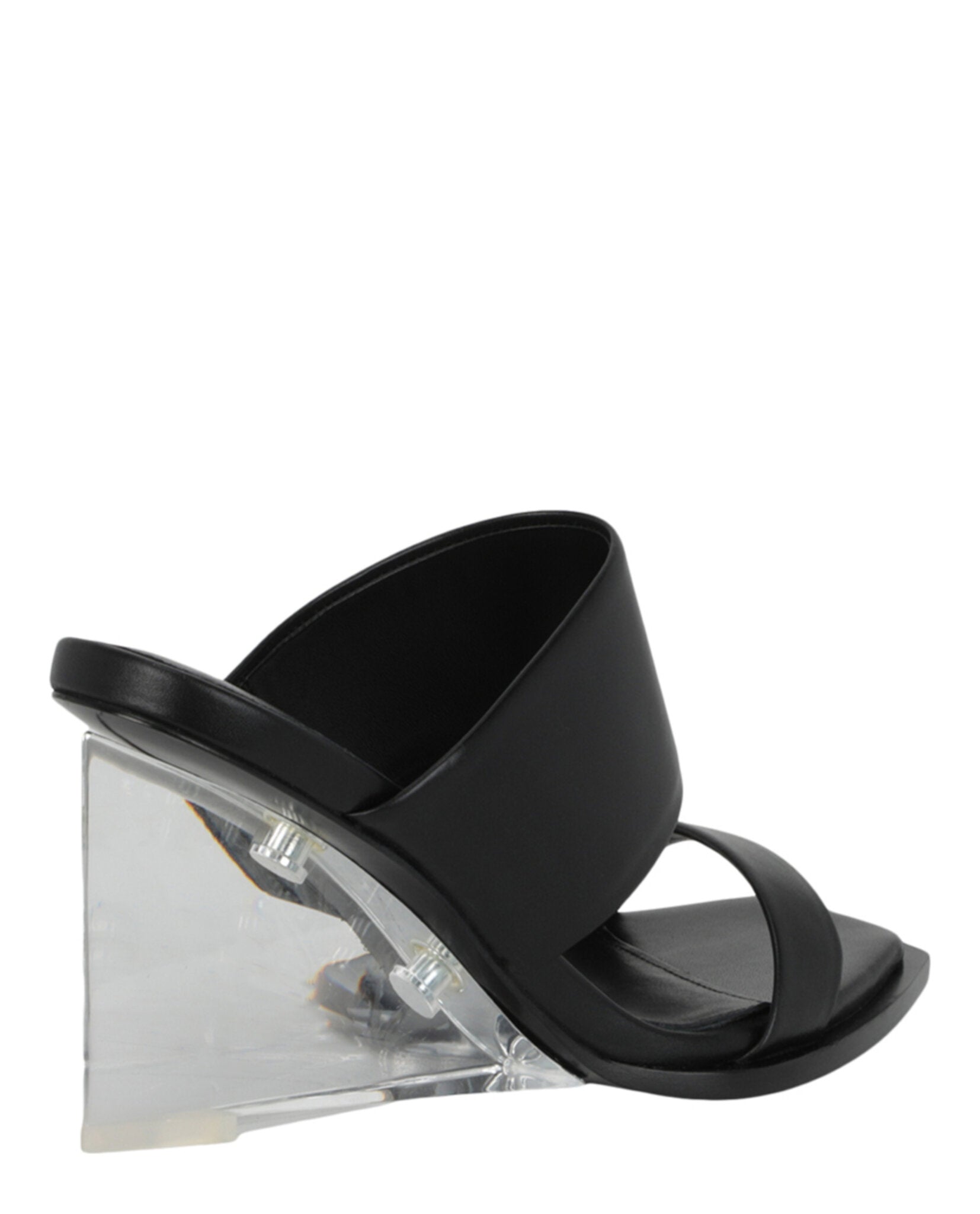 Alexander McQueen Womens Shard Leather Sandals