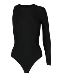 Balenciaga Womens One Sleeve Open Back Bodysuit