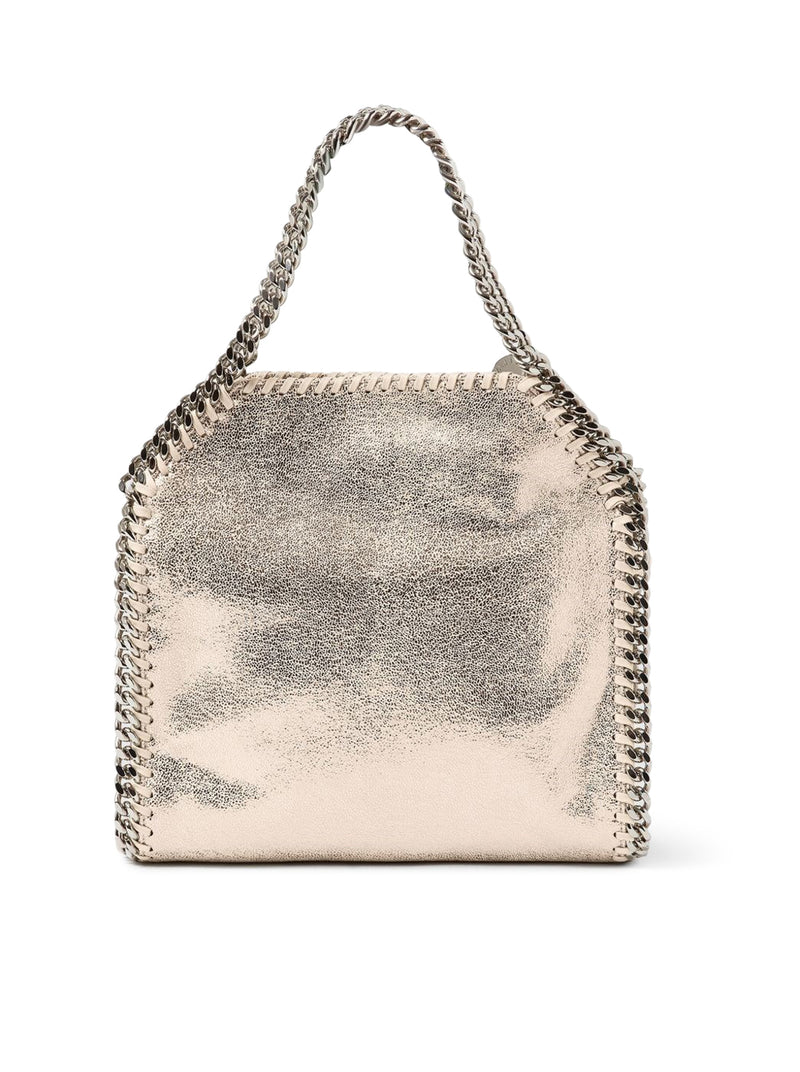 Stella Mccartney Women Metallic Falabella Mini Tote Bag