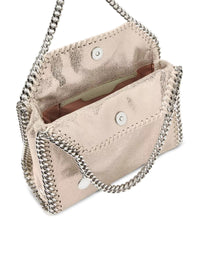 Stella Mccartney Women Metallic Falabella Mini Tote Bag