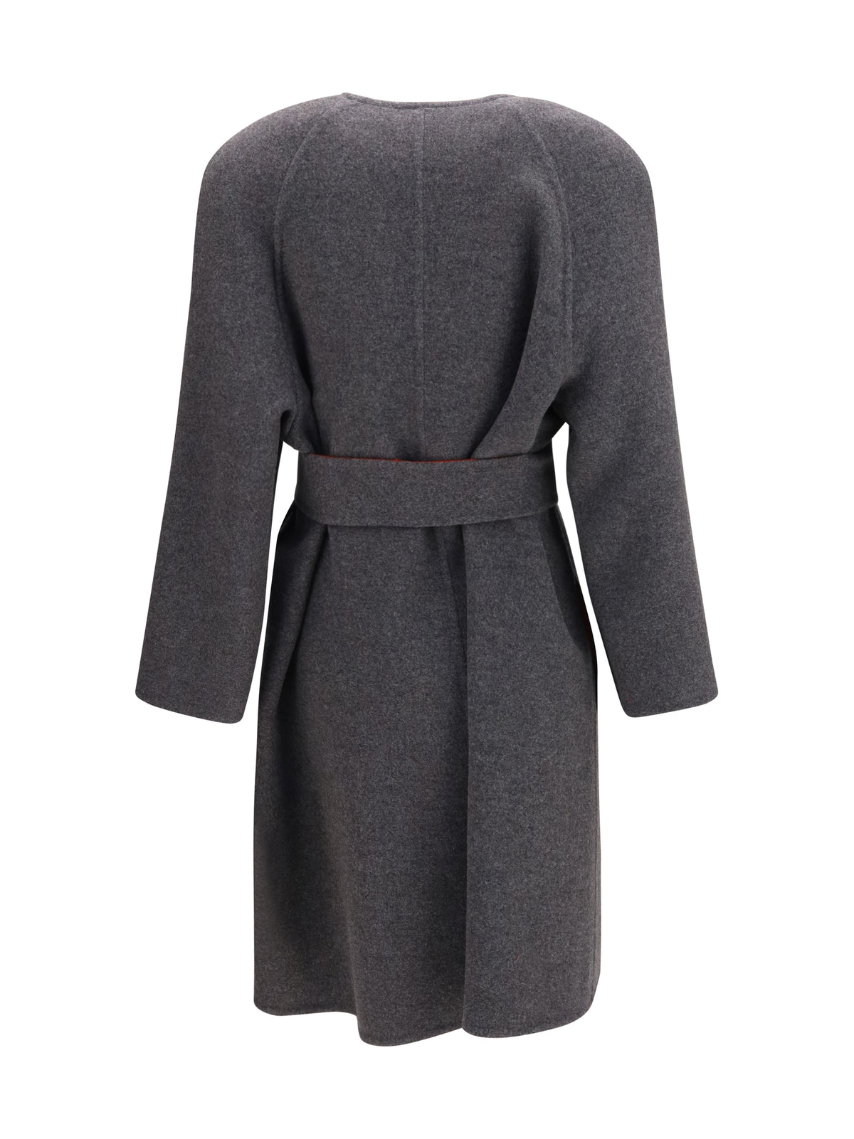 Valentino Women Wool And Cashmere Belted Coat