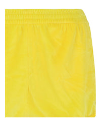 Balenciaga Womens Velvet Running Shorts