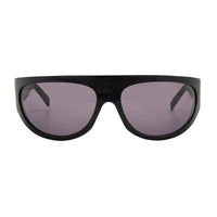 Celine Sunglasses Geometric Full Rim, Shiny Black Frame and Smoke Lens CL40272I01A