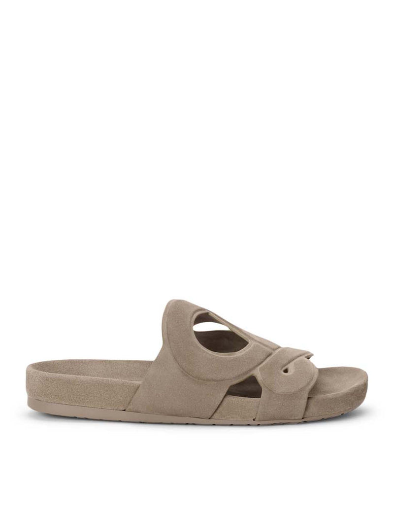 Loewe X Paula`s Ibiza Loewe X Paula`S Ibiza Men Slide Ease Monogram In Suede
