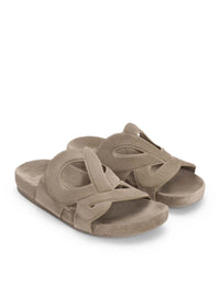Loewe X Paula`s Ibiza Loewe X Paula`S Ibiza Men Slide Ease Monogram In Suede