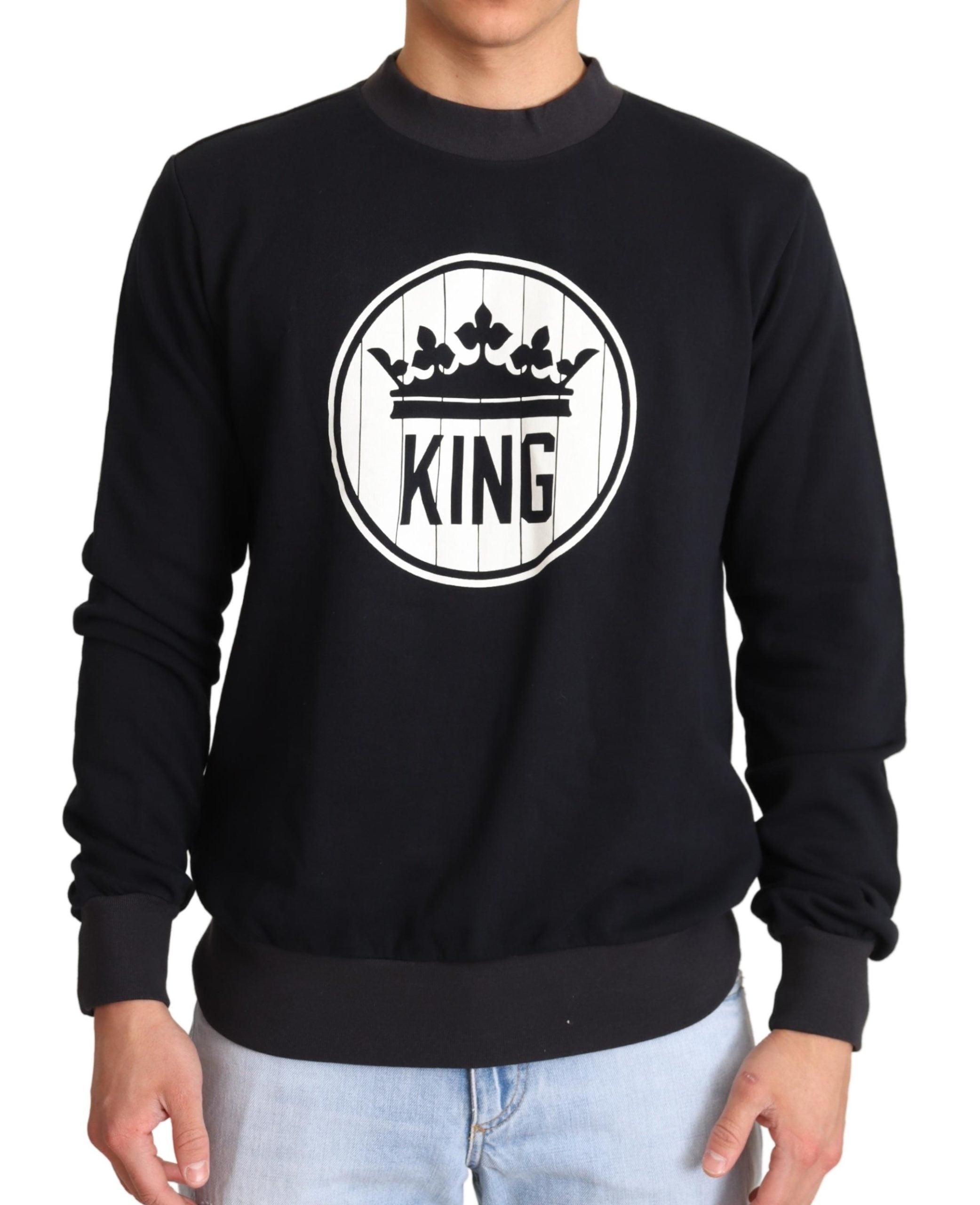 Dolce & Gabbana King Sweatshirt Black