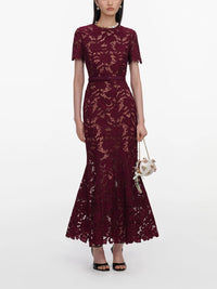 Self-Portrait Women Lace Midi Dress