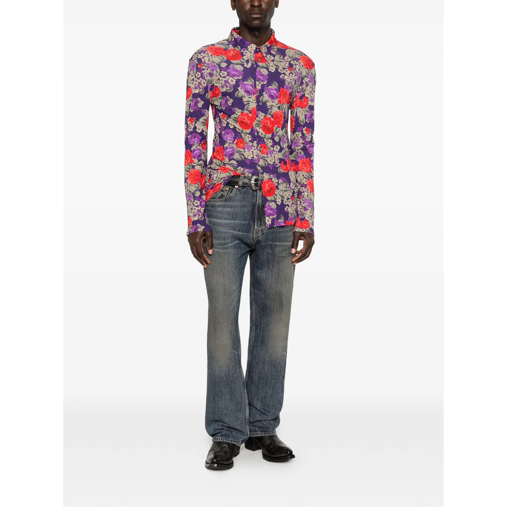 Acne Studios Purple Shirts Men