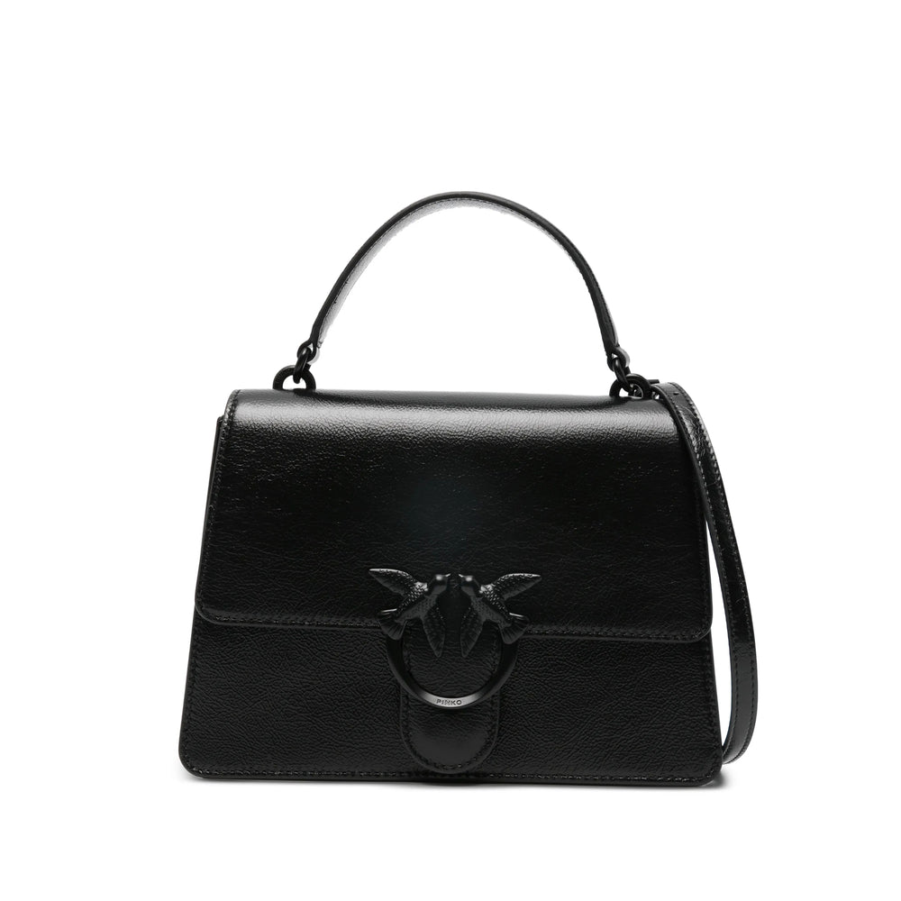 Pinko Black Tote Bags Women