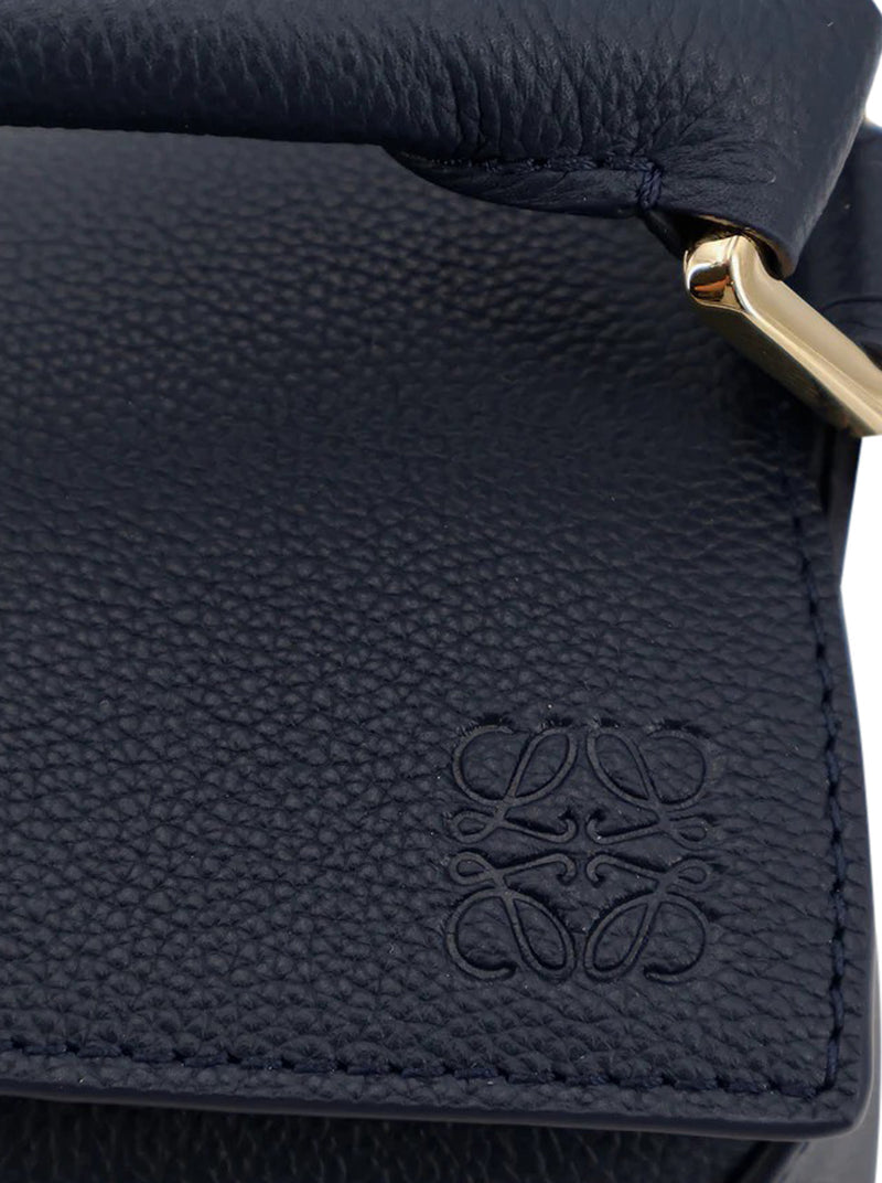 Loewe Women Small Puzzle Edge Bag In Grained Calfskin